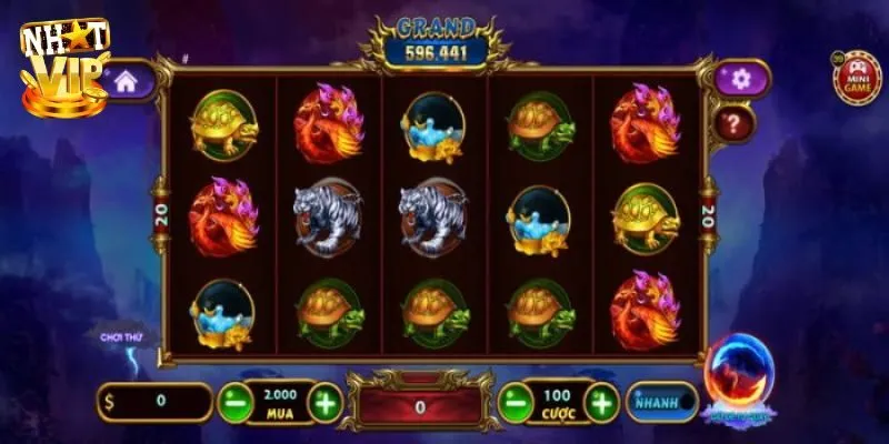 Kho Báu Tứ Linh - Siêu Phẩm Quay Thưởng Nổ Hũ Tại Nhatvip